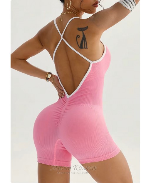 Комбенізон у рубчик Shorts Body Canotta RIB Push-Up model 108